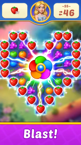 Fruit Diary 2: Manor Design бесплатно на Андроид — мод: Безлимитные монеты и открыты все уровни — скриншот 5