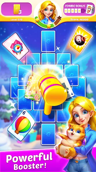 Solitaire Tripeaks Diary — Безлимитные монеты и жизни, скачать мод APK — скриншот 5