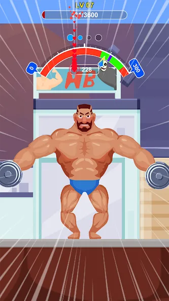 Tough Man мод на Андроид: Безлимитные деньги и усиленный герой — скриншот 4 Tough Man мод на Андроид: Безлимитные деньги и усиленный герой — скриншот 4