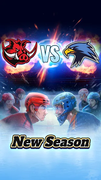 Скачать Superstar Hockey бесплатно — Безлимитные деньги и энергия — скриншот 1 Скачать Superstar Hockey бесплатно — Безлимитные деньги и энергия — скриншот 1
