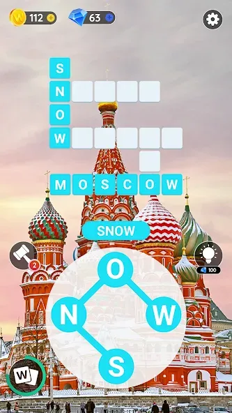 Word City: Connect Word Game взломанный APK — Безлимитные подсказки и открыты уровни — скриншот 5 Word City: Connect Word Game взломанный APK — Безлимитные подсказки и открыты уровни — скриншот 5