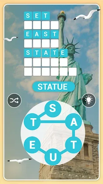 Word City Classic: Word Search (Мод: Без рекламы и много подсказок) — скачать на Андроид — скриншот 3 Word City Classic: Word Search (Мод: Без рекламы и много подсказок) — скачать на Андроид — скриншот 3