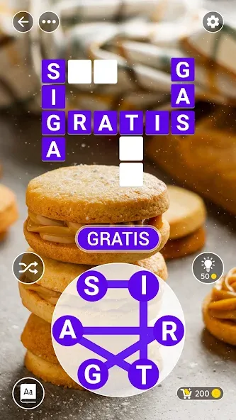 Мод Ciudad de Palabras: Crucigrama — Без рекламы и все подсказки, скачать APK — скриншот 3 Мод Ciudad de Palabras: Crucigrama — Без рекламы и все подсказки, скачать APK — скриншот 3