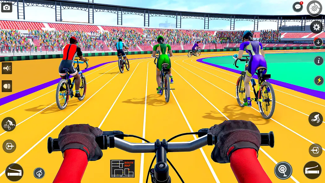 Скачать BMX Cycle Race 3d Cycle Games последней версии — Безлимитные деньги и все велосипеды — скриншот 1 Скачать BMX Cycle Race 3d Cycle Games последней версии — Безлимитные деньги и все велосипеды — скриншот 1