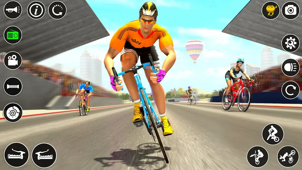 Скачать BMX Cycle Race 3d Cycle Games последней версии — Безлимитные деньги и все велосипеды — скриншот 2 Скачать BMX Cycle Race 3d Cycle Games последней версии — Безлимитные деньги и все велосипеды — скриншот 2