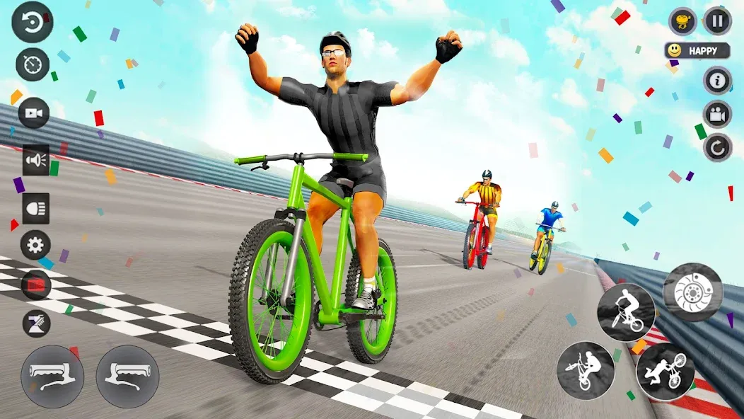Скачать BMX Cycle Race 3d Cycle Games последней версии — Безлимитные деньги и все велосипеды — скриншот 3 Скачать BMX Cycle Race 3d Cycle Games последней версии — Безлимитные деньги и все велосипеды — скриншот 3