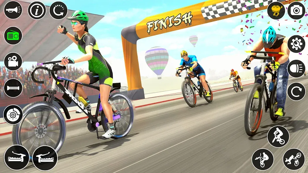 Скачать BMX Cycle Race 3d Cycle Games последней версии — Безлимитные деньги и все велосипеды — скриншот 4 Скачать BMX Cycle Race 3d Cycle Games последней версии — Безлимитные деньги и все велосипеды — скриншот 4
