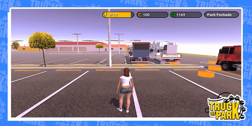 Скачать Truck Of Park Itinerante Mod APK — Безлимитные деньги и все уровни — скриншот 5