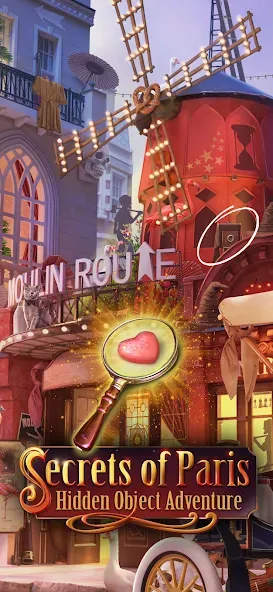Мод Paris Secrets Hidden Objects — Все предметы легко найти, скачать APK — скриншот 1 Мод Paris Secrets Hidden Objects — Все предметы легко найти, скачать APK — скриншот 1