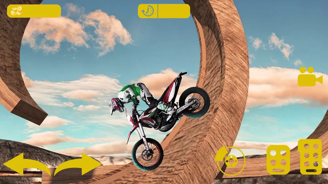 Bike stunt 3d games-Bike games взломанный APK — Открыты все мотоциклы и уровни — скриншот 2