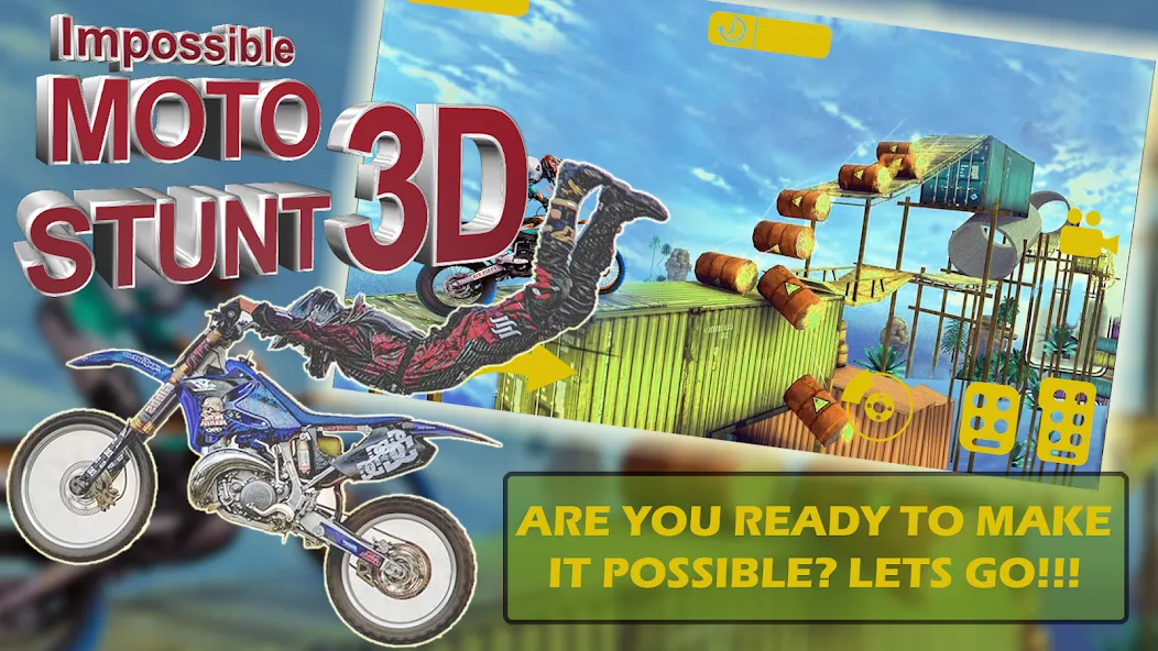 Bike stunt 3d games-Bike games взломанный APK — Открыты все мотоциклы и уровни — скриншот 5