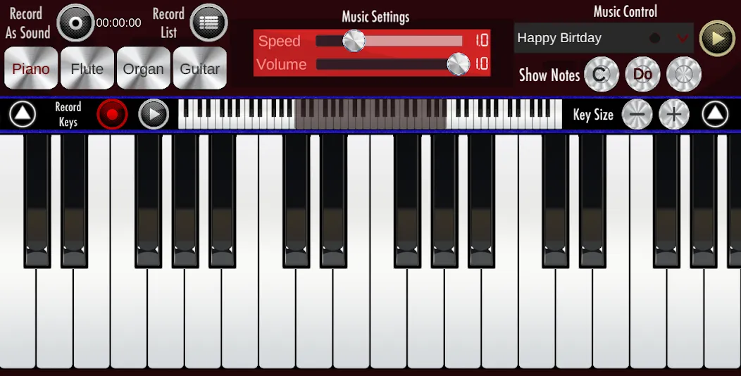 Мод Real Piano — Разблокированы все клавиши и песни, скачать APK — скриншот 2
