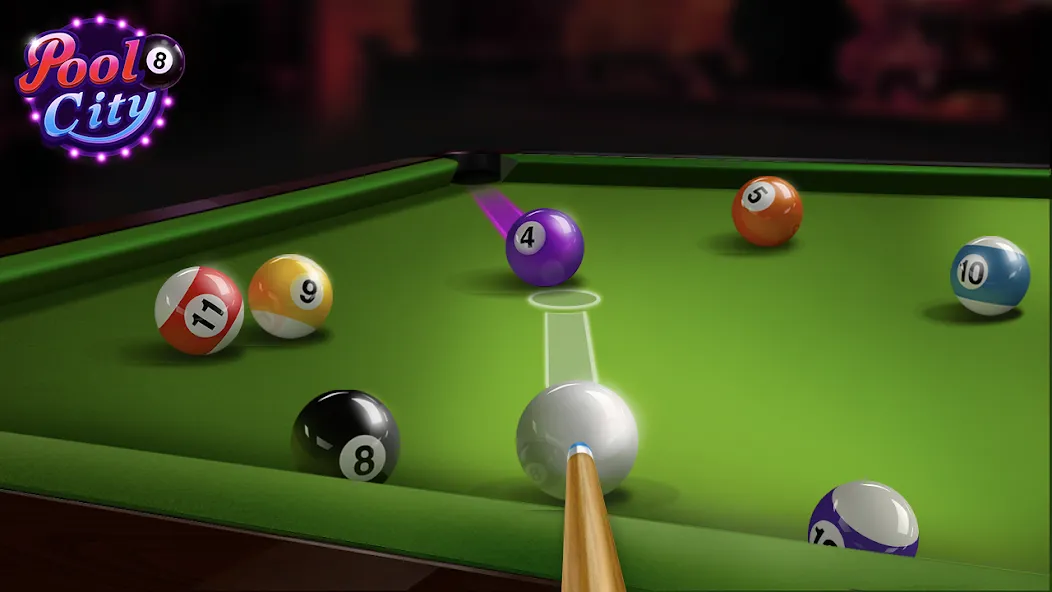 Скачать Pooking - Billiards City бесплатно — Безлимитные монеты и все уровни открыты — скриншот 1 Скачать Pooking - Billiards City бесплатно — Безлимитные монеты и все уровни открыты — скриншот 1