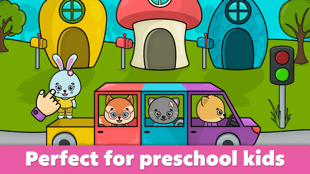 Baby & toddler preschool games взломанный APK — Разблокированы все развивающие игры — скриншот 1