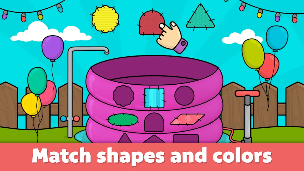 Baby & toddler preschool games взломанный APK — Разблокированы все развивающие игры — скриншот 2