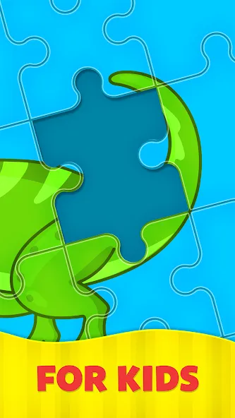 Kids Puzzles: Games for Kids — взломанная версия, Все пазлы открыты и без рекламы — скриншот 2