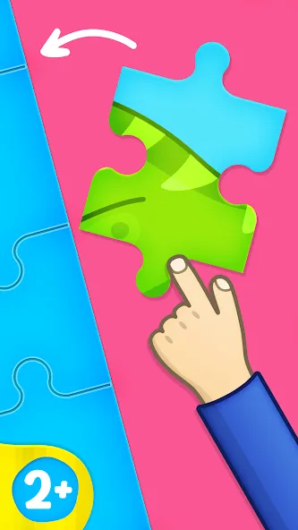 Kids Puzzles: Games for Kids — взломанная версия, Все пазлы открыты и без рекламы — скриншот 3