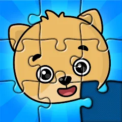 Kids Puzzles: Games for Kids — взломанная версия, Все пазлы открыты и без рекламы