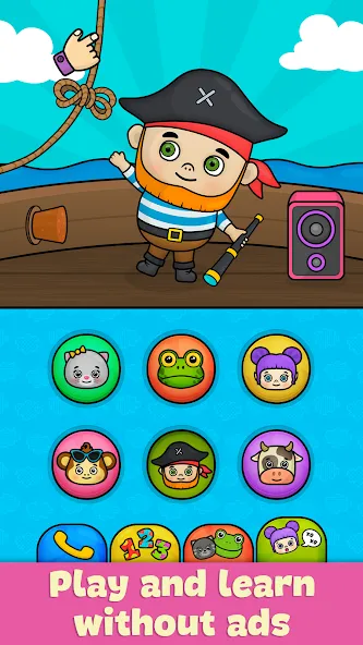 Bimi Boo Baby Phone for Kids — Все игры открыты и без рекламы, скачать мод APK — скриншот 5