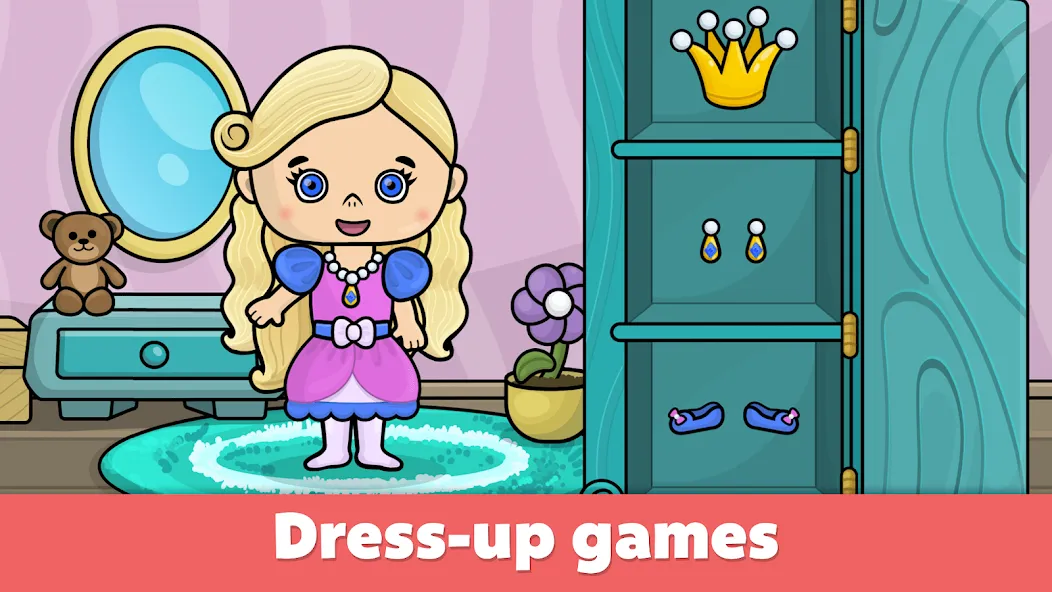 Bimi Boo Fun Kids Games взлом на Андроид — Все развивающие игры разблокированы — скриншот 1