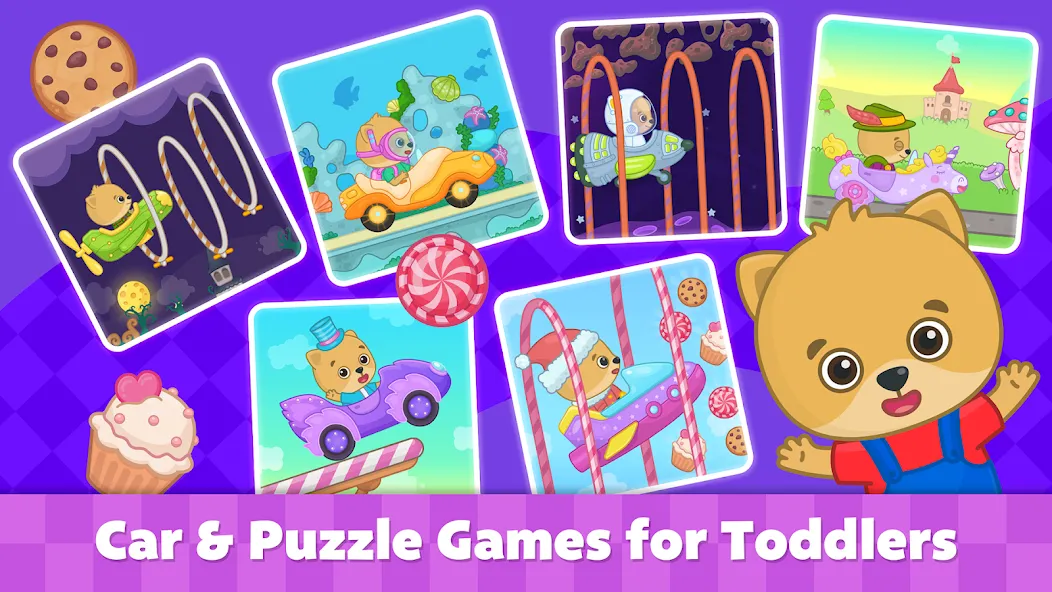 Скачать Bimi Boo Car Games for Kids Mod APK — Открыты все машинки и уровни — скриншот 1 Скачать Bimi Boo Car Games for Kids Mod APK — Открыты все машинки и уровни — скриншот 1