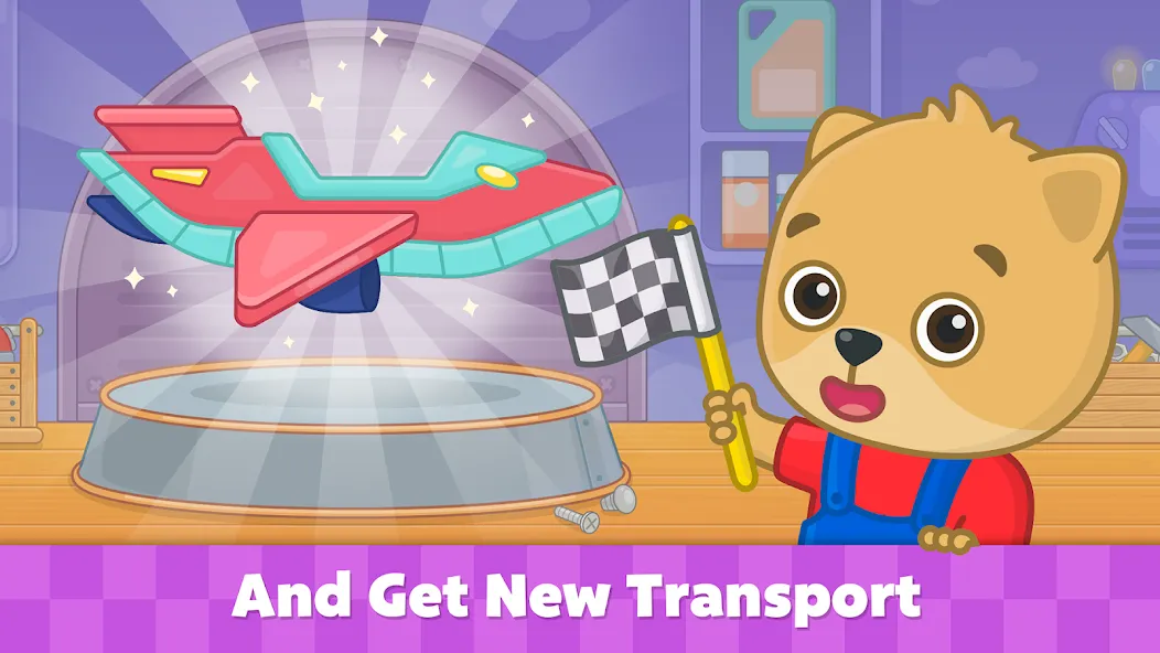 Скачать Bimi Boo Car Games for Kids Mod APK — Открыты все машинки и уровни — скриншот 5 Скачать Bimi Boo Car Games for Kids Mod APK — Открыты все машинки и уровни — скриншот 5
