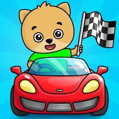 Скачать Bimi Boo Car Games for Kids Mod APK — Открыты все машинки и уровни