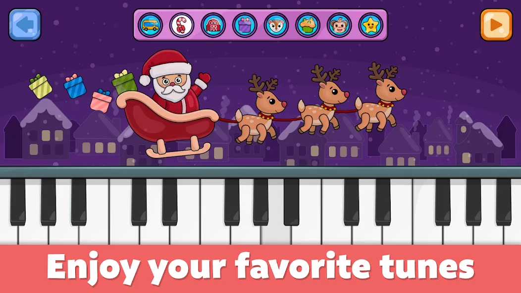 Скачать мод Baby Piano: Kids Music Games — Разблокированы все музыкальные инструменты — скриншот 1 Скачать мод Baby Piano: Kids Music Games — Разблокированы все музыкальные инструменты — скриншот 1