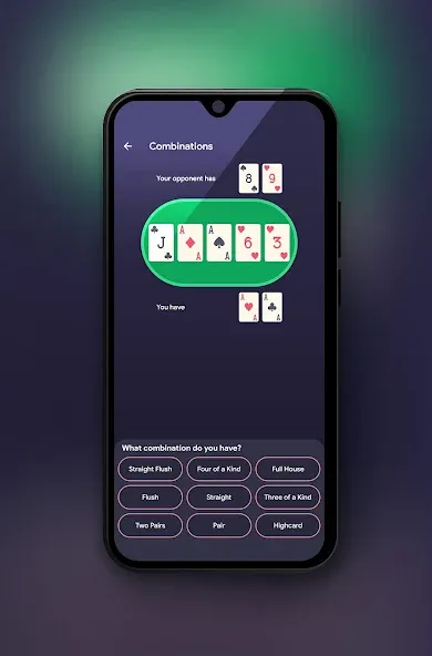 Скачать ATHYLPS - Poker Outs, Poker Od последней версии — Точный расчёт покерных шансов — скриншот 1