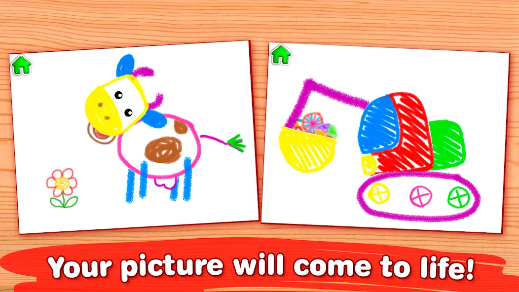 Bini Drawing for Kids Games — скачать мод: Все инструменты рисования разблокированы — скриншот 4 Bini Drawing for Kids Games — скачать мод: Все инструменты рисования разблокированы — скриншот 4