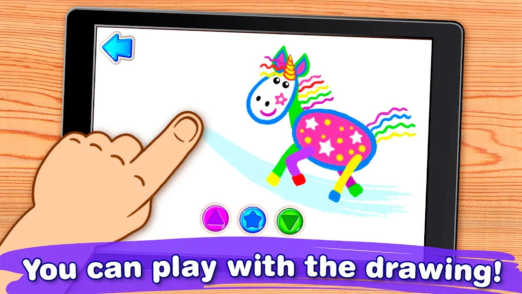 Bini Drawing for Kids Games — скачать мод: Все инструменты рисования разблокированы — скриншот 5 Bini Drawing for Kids Games — скачать мод: Все инструменты рисования разблокированы — скриншот 5