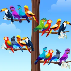 Bird Sort - Color Puzzle взлом APK — Без рекламы и все уровни открыты