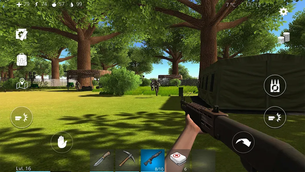 Ocean Is Home: Survival Island бесплатно на Андроид — мод: Безлимитные ресурсы и здоровье — скриншот 2