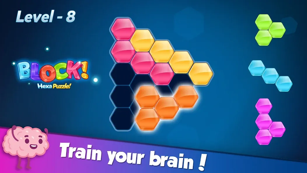Block! Hexa Puzzle™ мод на Андроид: Без рекламы и все уровни открыты — скриншот 1 Block! Hexa Puzzle™ мод на Андроид: Без рекламы и все уровни открыты — скриншот 1