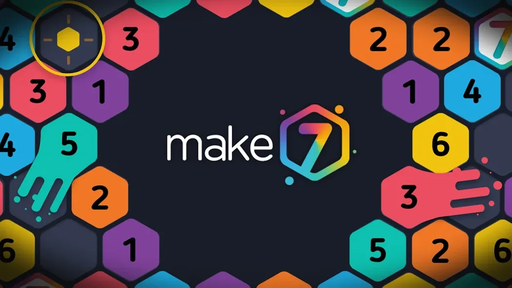 Скачать Make7! Hexa Puzzle бесплатно — Безлимитные ходы и подсказки — скриншот 1 Скачать Make7! Hexa Puzzle бесплатно — Безлимитные ходы и подсказки — скриншот 1