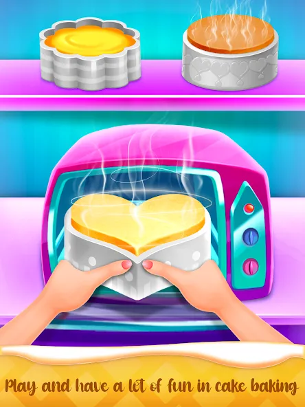 Скачать взлом Cake Maker Cooking Cake Games — Безлимитные деньги и всё открыто — скриншот 5 Скачать взлом Cake Maker Cooking Cake Games — Безлимитные деньги и всё открыто — скриншот 5