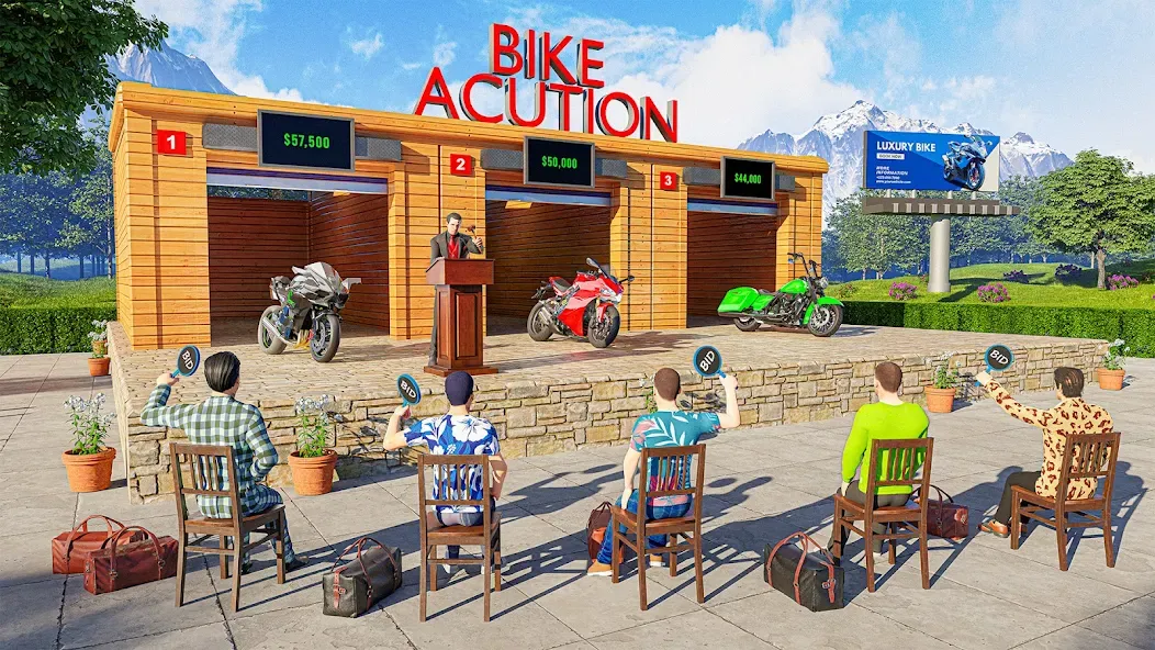 Motorcycle Dealer Bike Games — Безлимитные деньги и новые байки, скачать мод APK — скриншот 3