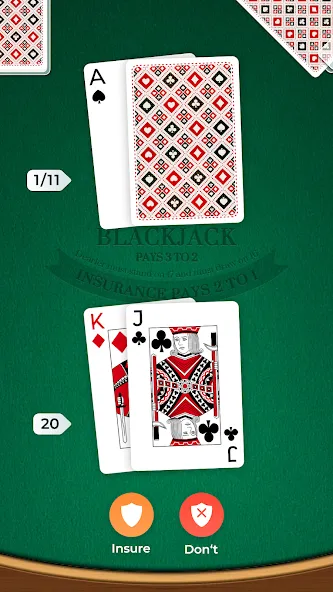 Скачать мод Blackjack — Безлимитные фишки и легкие победы — скриншот 3 Скачать мод Blackjack — Безлимитные фишки и легкие победы — скриншот 3