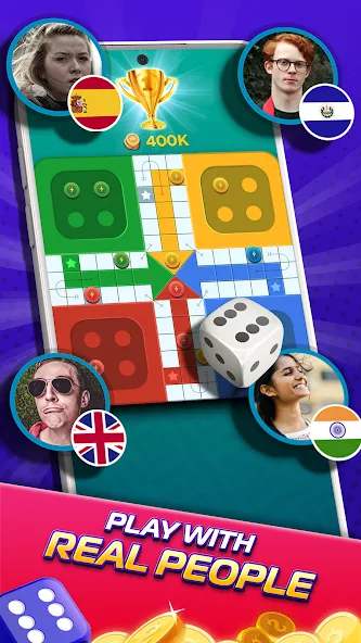 Ludo SuperStar- Board Game на телефон — скачать мод: Безлимитные монеты и всё открыто — скриншот 3