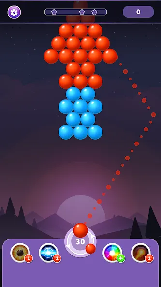 Bubble Shooter Rainbow — скачать мод: Безлимитные монеты и жизни — скриншот 3 Bubble Shooter Rainbow — скачать мод: Безлимитные монеты и жизни — скриншот 3