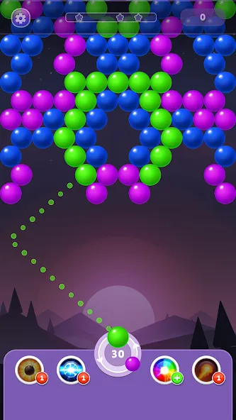 Bubble Shooter Rainbow — скачать мод: Безлимитные монеты и жизни — скриншот 4 Bubble Shooter Rainbow — скачать мод: Безлимитные монеты и жизни — скриншот 4