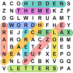 Word Search - Word Puzzle Game MOD APK: Безлимитные подсказки и открыты уровни