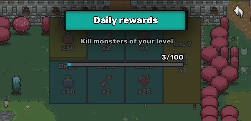 Мод Pixil - MMORPG 2D ONLINE RPG — Безлимитные ресурсы и усиленный персонаж, скачать APK — скриншот 5