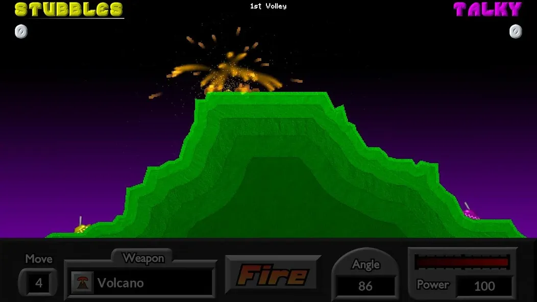 Pocket Tanks MOD APK скачать на Андроид — Безлимитные деньги и оружие — скриншот 1