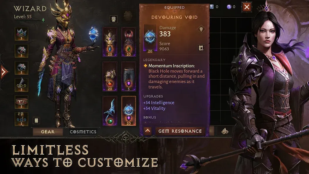 Diablo Immortal (Мод: Много золота и усиленный урон) — скачать на Андроид — скриншот 4