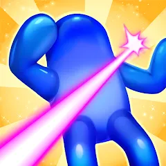 Blob Shooter 3D — Assassin Hit на телефон — скачать мод: Безлимитные монеты и патроны