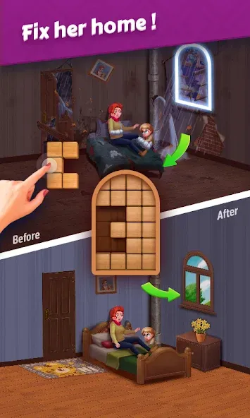 Скачать Jigsaw Puzzles - Block Puzzle последней версии — Без рекламы и все пазлы открыты — скриншот 3 Скачать Jigsaw Puzzles - Block Puzzle последней версии — Без рекламы и все пазлы открыты — скриншот 3