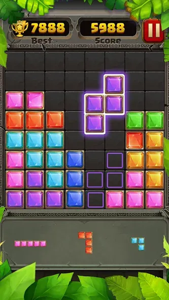 Block Puzzle Guardian — скачать мод: Без рекламы и много жизней — скриншот 4 Block Puzzle Guardian — скачать мод: Без рекламы и много жизней — скриншот 4