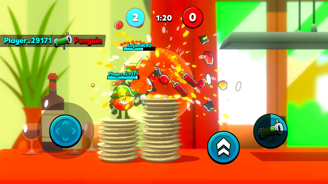 Мод Food Gang — Безлимитные деньги и ресурсы, скачать APK — скриншот 2 Мод Food Gang — Безлимитные деньги и ресурсы, скачать APK — скриншот 2