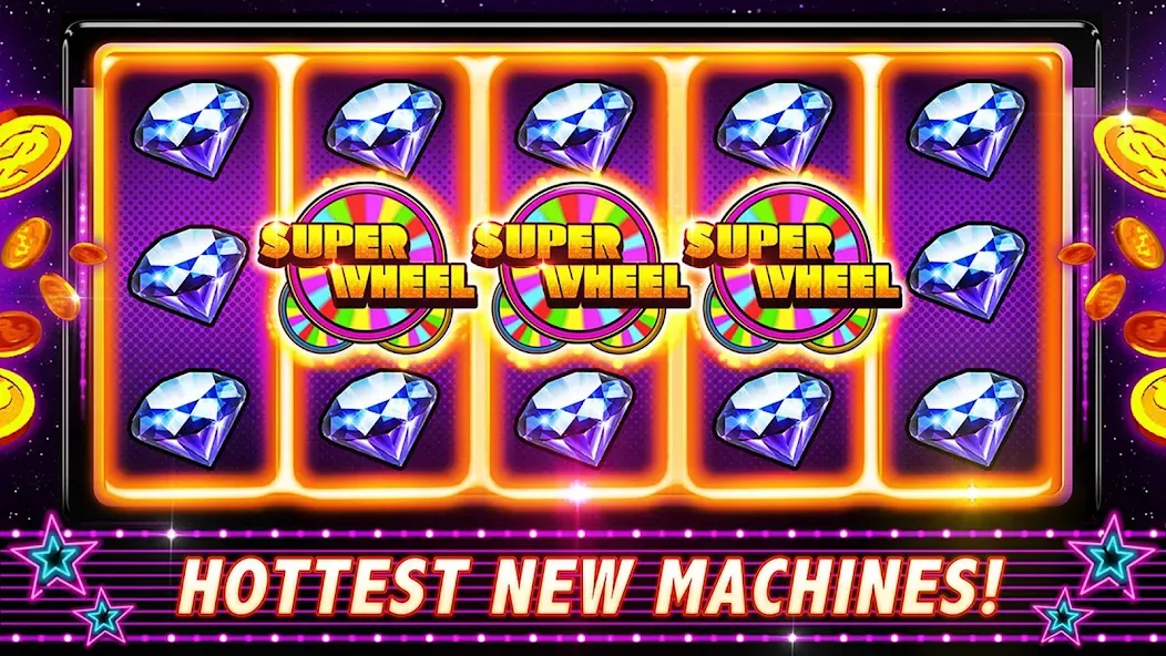 Super Win Slots - Vintage Slot бесплатно на Андроид — мод: Безлимитные монеты и бонусы — скриншот 2 Super Win Slots - Vintage Slot бесплатно на Андроид — мод: Безлимитные монеты и бонусы — скриншот 2